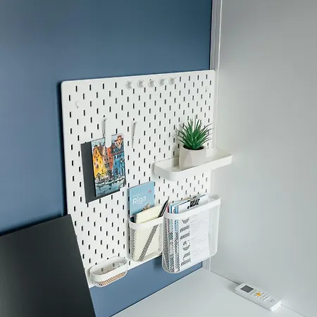 Bright Digital Nomads Loft, Ac, Workspace, 24' Monitor, 5 Min To Old Town * Riga